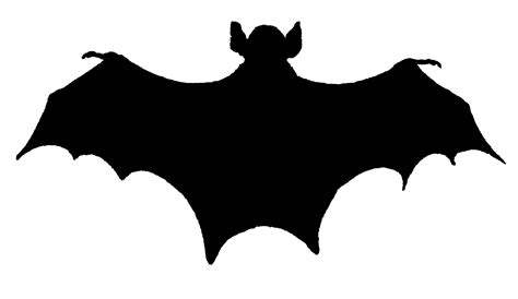 Printable Bat Silhouette