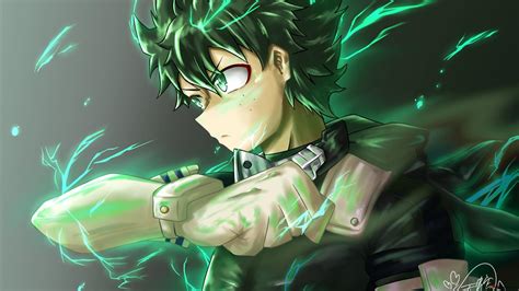 Izuku Midoriya Deku My Hero Academia Hd Wallpaper Download