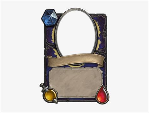 New Card Border Hearthstone Card Template Png Image Transparent Png