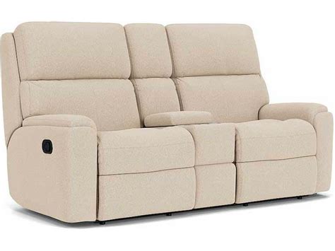 Flexsteel Furniture 3904 601 Rio Reclining Loveseat With Console