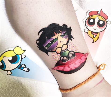 Photo Powerpuff Girls Tattoo By Matthew Larkin Photo 27479 Tattoo