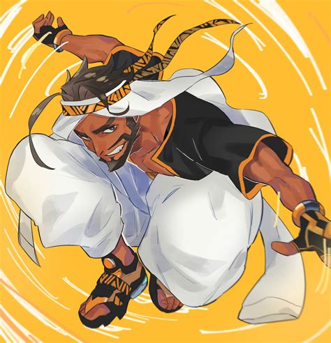 Rashid Street Fighter And More Drawn By Luci Omi Gusu Danbooru