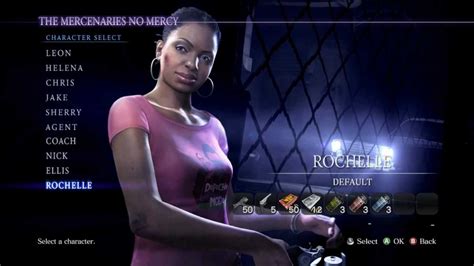 It`s characters like chris redfield, ada wong and leon s. Resident Evil 6 character select screen No Mercy - YouTube