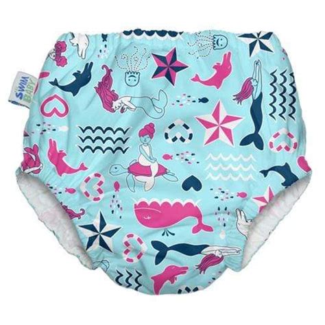 My Swim Baby Swim Diaper Little Mermaids Nickis Diapers