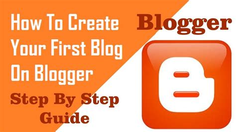 How To Create A Blog For Free Using Blogger Mindstashok
