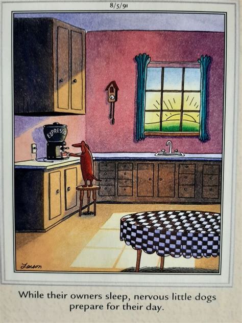 Gary Larsons 10 Funniest Far Side Comics About Dogs