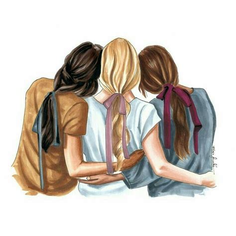 Pin By Munecasifon On Fotos Mejores Amigas Bff Drawings Sisters
