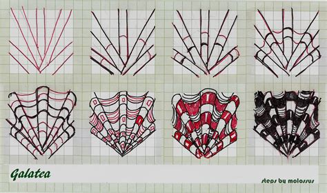 1183 best zentangle pattern steps how to draw images mandalas. My tangle pattern: Galatea