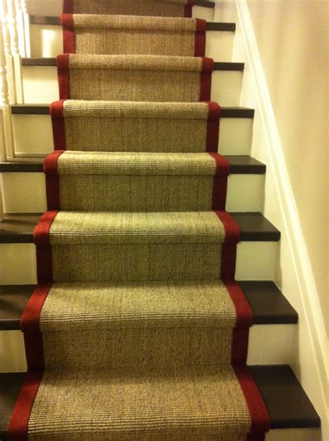 You might place a sisal runner mat in a busy kitchen that sees a lot. Natural Sisal Carpet Stair Runners for Stairs and Hallway ...