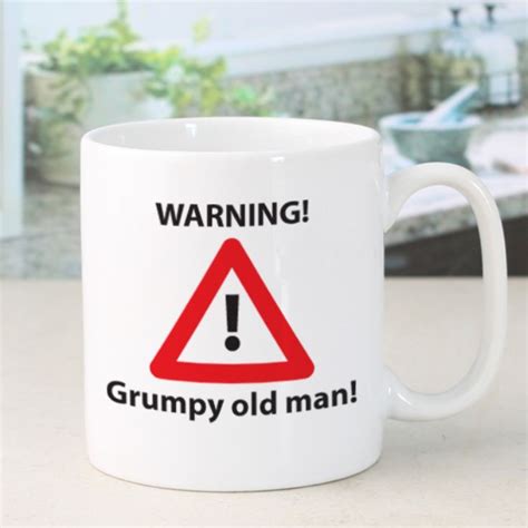 Personalised Grumpy Old Man Mug The T Experience