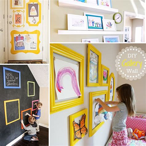 Display Your Childrens Artwork With These Easy Diy Home Decor Ideas