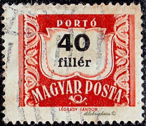 Hungary 1st Hungarian Postage Due Stamp 50th Anniv Scott J239 D13