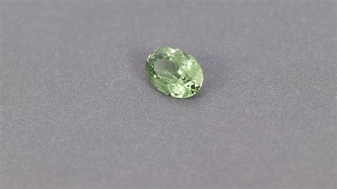 Montana Sapphire Light Green Oval 058 Carat Mty00123 2