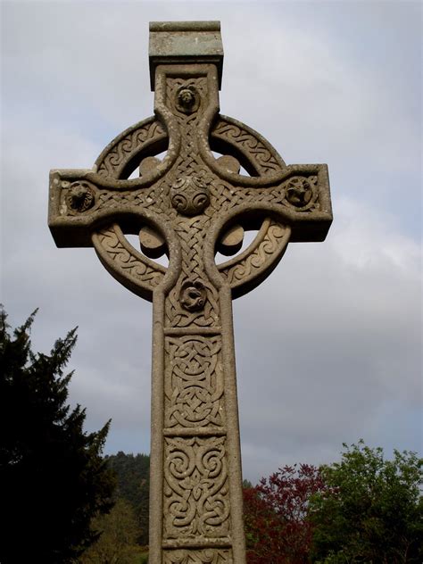 Free Glendalough Celtic Cross Stock Photo