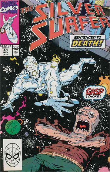 Silver Surfer 43 A Nov 1990 Comic Book By Marvel