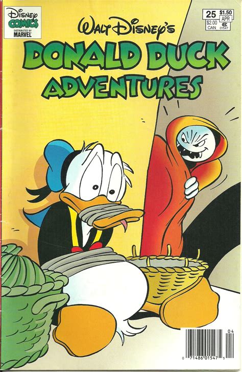 Walt Disney Donald Duck Adventures Comic 25 Apr April 1994 Disney