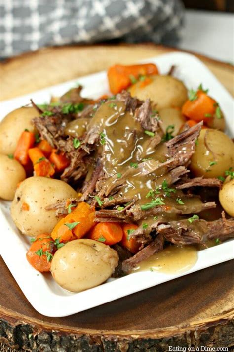 Place on top of vegetables, and drizzle with. The Best Crock pot Roast Recipe - Easy Crock Pot Roast Recipe