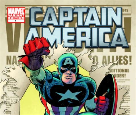 Captain America 2011 1 John Romita Sr Variant Comic Issues Marvel