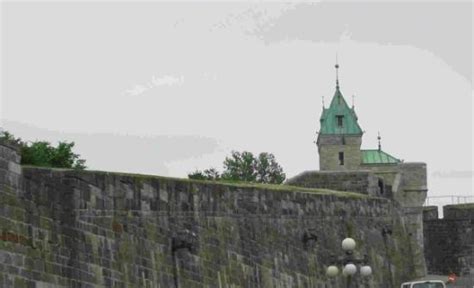 Quebec City With Part Of The City Wall It S The Only Walled City In North America Picture