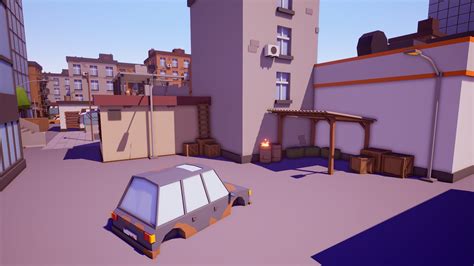 Low Poly Fps Map Vol1 In Environments Ue Marketplace