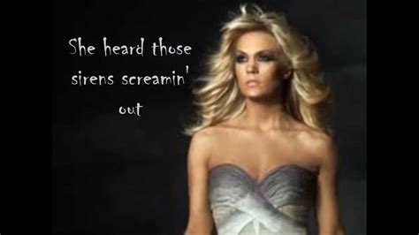 Blown Away Carrie Underwood Lyrics Youtube