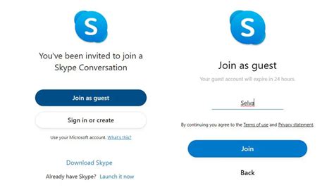 Make Skype Video Calls Without Account And App Using Link Android