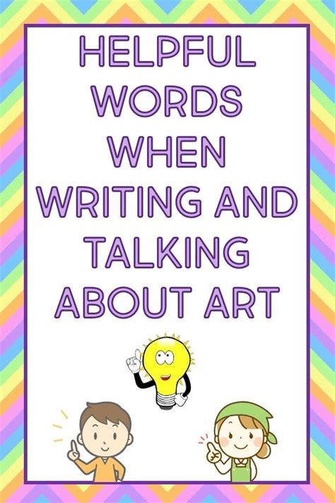 Poster Descriptive Words And Vocabulary For Talking And Writing About