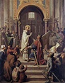 Saint Bernard prêche la croisade. Catholic Saints, Catholic Art ...
