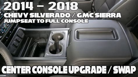 2014 2018 Chevy Silverado Gmc Sierra Center Console Upgrade
