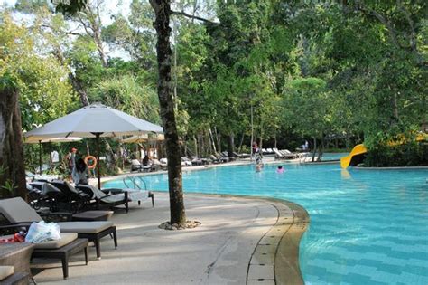 The andaman does not permit smoking in any of its rooms, but allows smoking in designated areas. pool with the slide - Picture of The Andaman, a Luxury Collection Resort, Langkawi, Datai ...