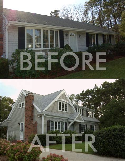 A 2nd Story Addition Onto A Ranch On Cape Cod Ranch House Remodel