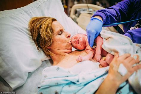 medical miracle 61 year old woman gives birth to her granddaughter of her gay son through ivf