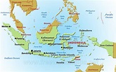 INDONESIA - GEOGRAPHICAL MAPS OF INDONESIA