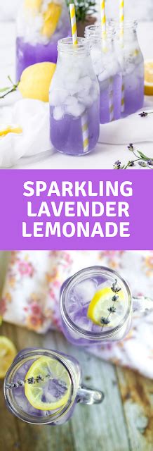 Sparkling Lavender Lemonade Savoury Recipes