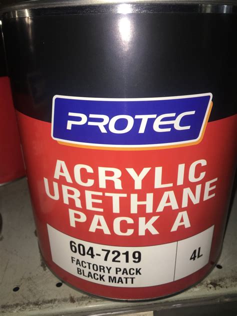 Pt 604 Acrylic Urethane Black Matt Pta 4l Wynn Fraser