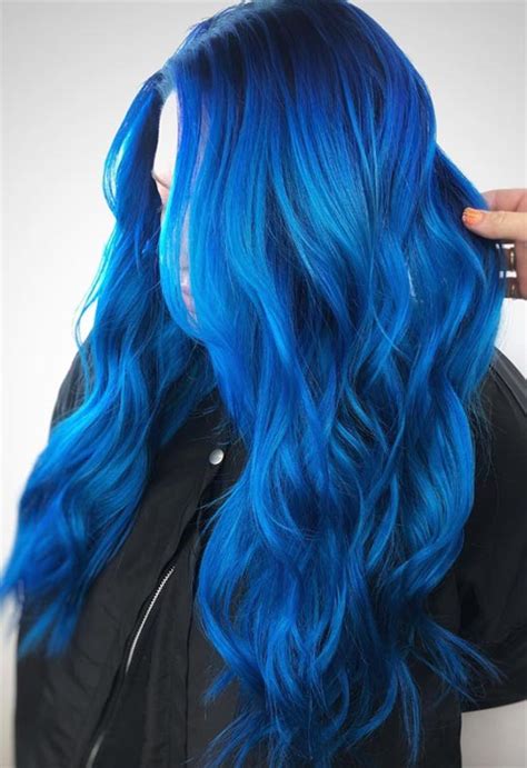 最高 Ever Strand Of Hair Dyed Blue さととめ