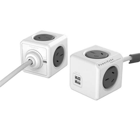 Powercube Extended Usb 4 Power Outlets 2 Usb Wagner Online