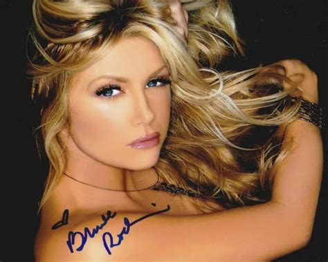 BRANDE RODERICK PLAYBOY Playmate Of The Year 2001 Signed Autographed