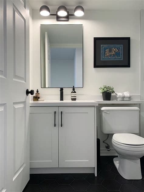 Mill St Condo Bathroom Design Black Bathroom Redesign Condo Bathroom