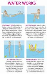 Water Fitness Exercises Images