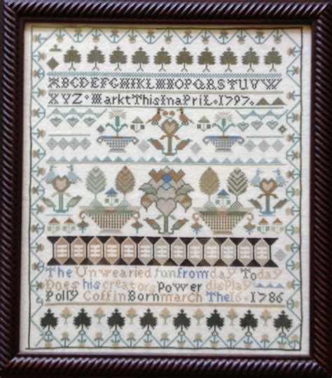 Pin By Rachel Morrison On Hanging On Our Walls Cross Stitch Sampler
