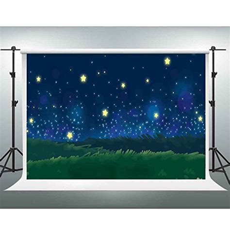 Buy 7x5ft Cartoon Backdrops Fantastic Starry Sky Night Landscape