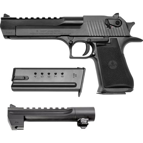 Magnum Research Desert Eagle Mark Xix Pistol Combo 50 Ae 6 In Black 7