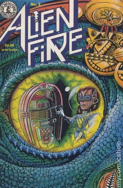 Alien Fire 1987 Comic Books