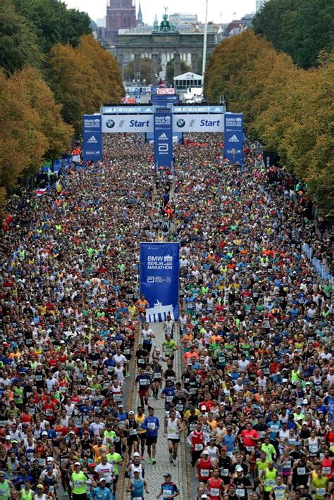 Berlin Marathon Start Line Berlinaction