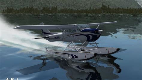 Cessna 172n Skyhawk Ii Float For Fsxp3d By Carenado