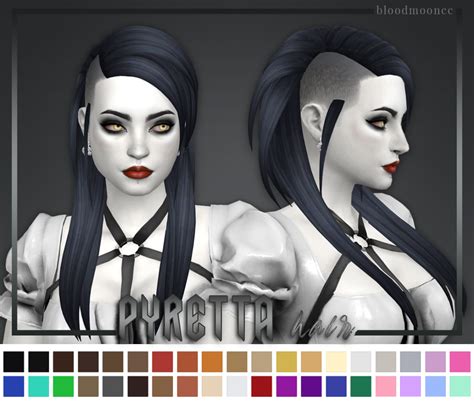 Sims 4 Mods Clothes Sims 4 Clothing Sims Mods Goth Hair Punk Hair Sims 4 Mm Cc Sims 2 Nu