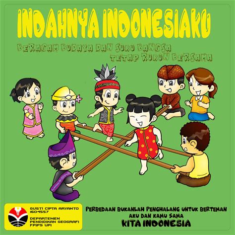 Poster Persatuan Indonesia Lakaran