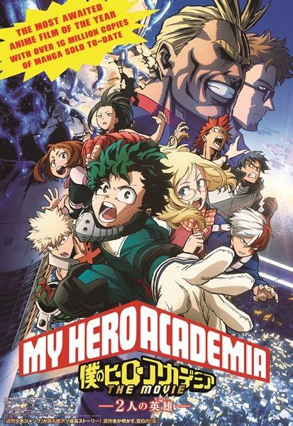 Fred Said Movies Review Of My Hero Academia Two Heroes The Quick