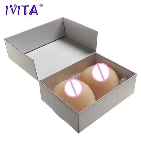 Ivita G Pair Realistic Silicone Breast Forms Fake Boobs Shemale